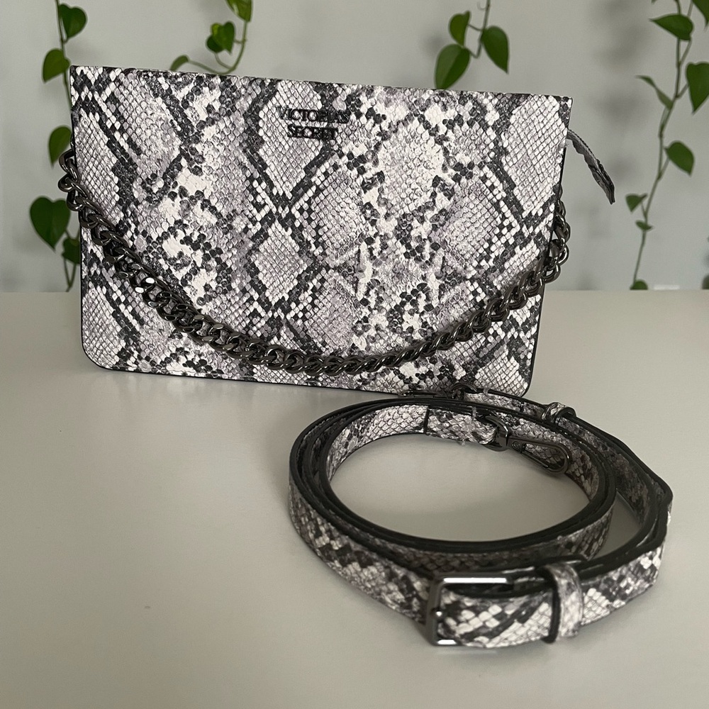 Victoria's Secret Snakeprint Crossbody Purse - Picture 2 of 14